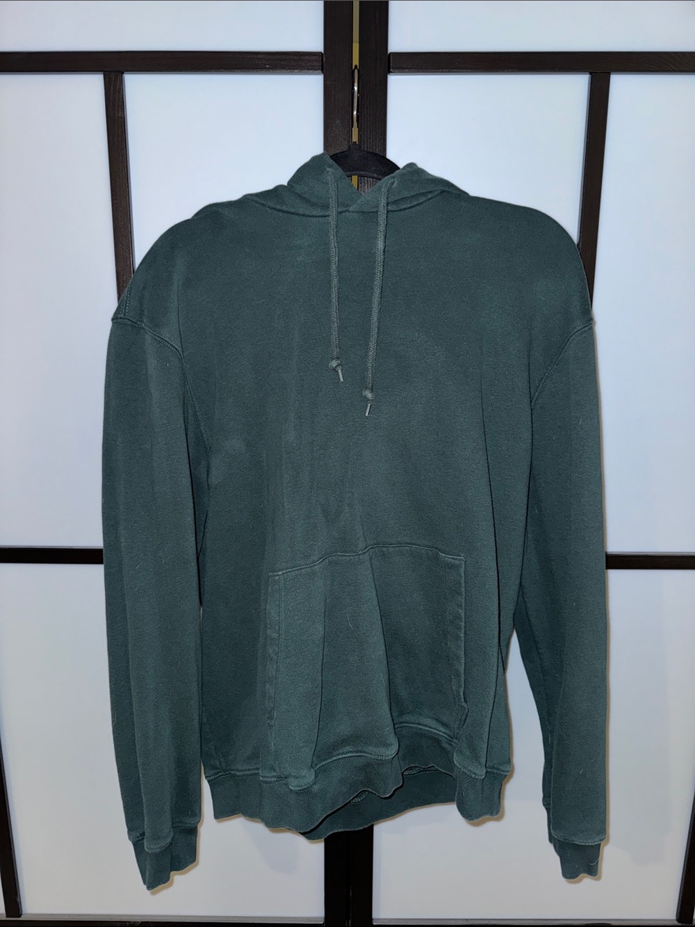 GAP Forest Green Pullover Hoodie - Size L